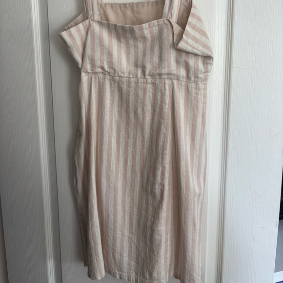 Others Follow Cream Striped Dress - Picture 2 of 3